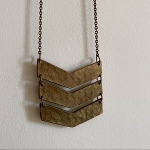 🌟 3 for $15 || Modcloth || Chevron Necklace